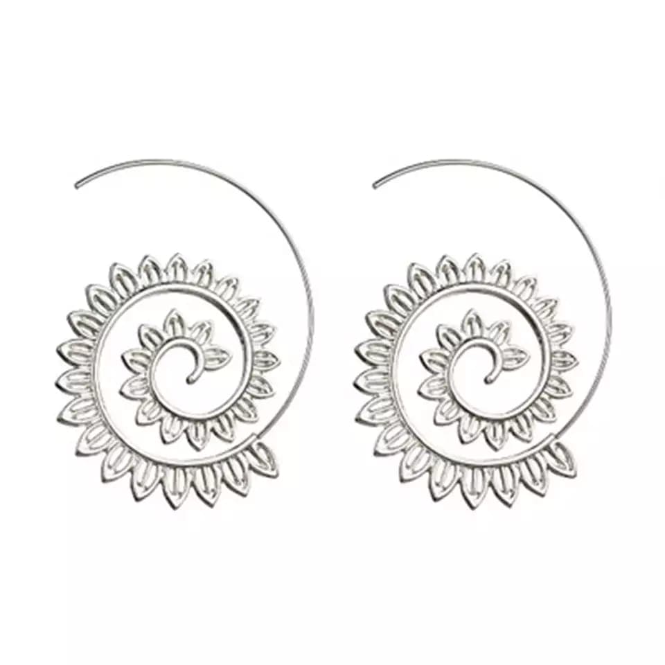 Trendy Geometric Spiral Drop Earrings, Sweet Fairy Trendy Spiral Drop Earrings Trendy Geometric Spiral Drop Earrings, Sweet Fairy Trendy Spiral Drop Earrings